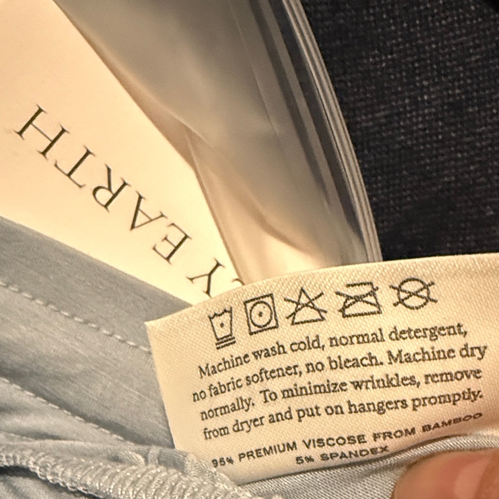 Cozy Earth Women's Light Blue Track Pants & Joggers - Picture 5 of 5